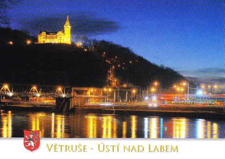 Větruše – Ústí nad Labem (noční)