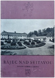 Rájec nad Svitavou. Státní zámek a okolí