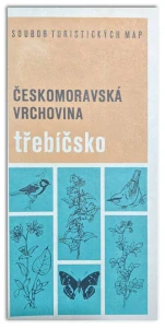 Českomoravská vrchovina. Třebíčsko. Turistická mapa 1:100 000.
