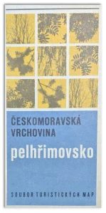 Českomoravská vrchovina. Pelhřimovsko. Turistická mapa 1:100 000