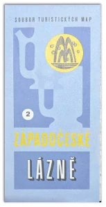 Západočeské lázně. Turistická mapa 1:100 000