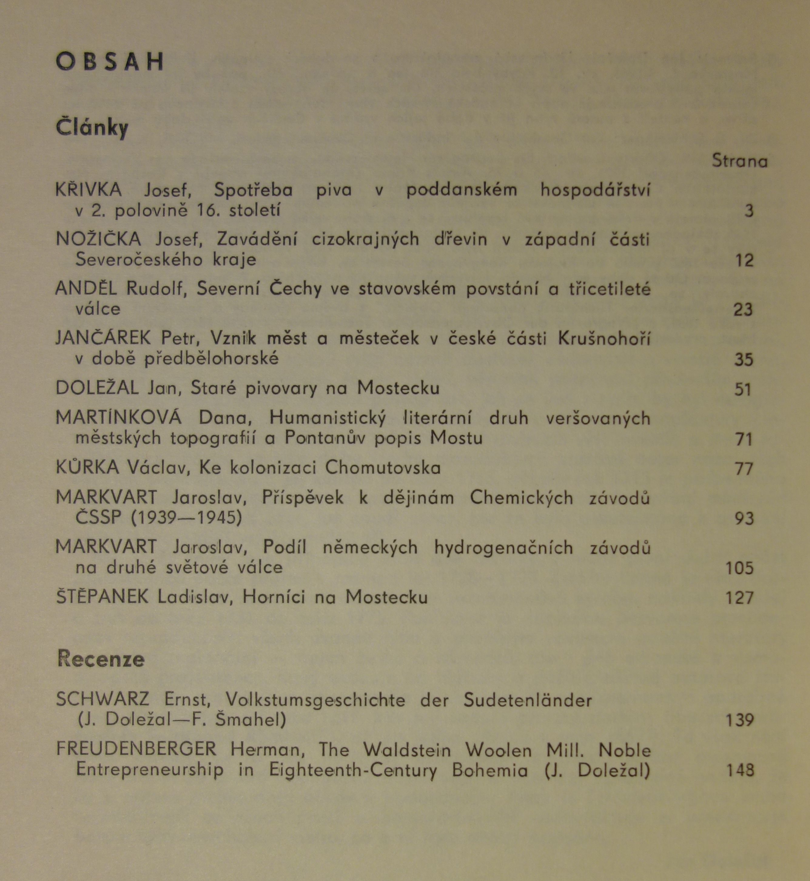 Krušnohorský historický sborník. Regionální studie VII