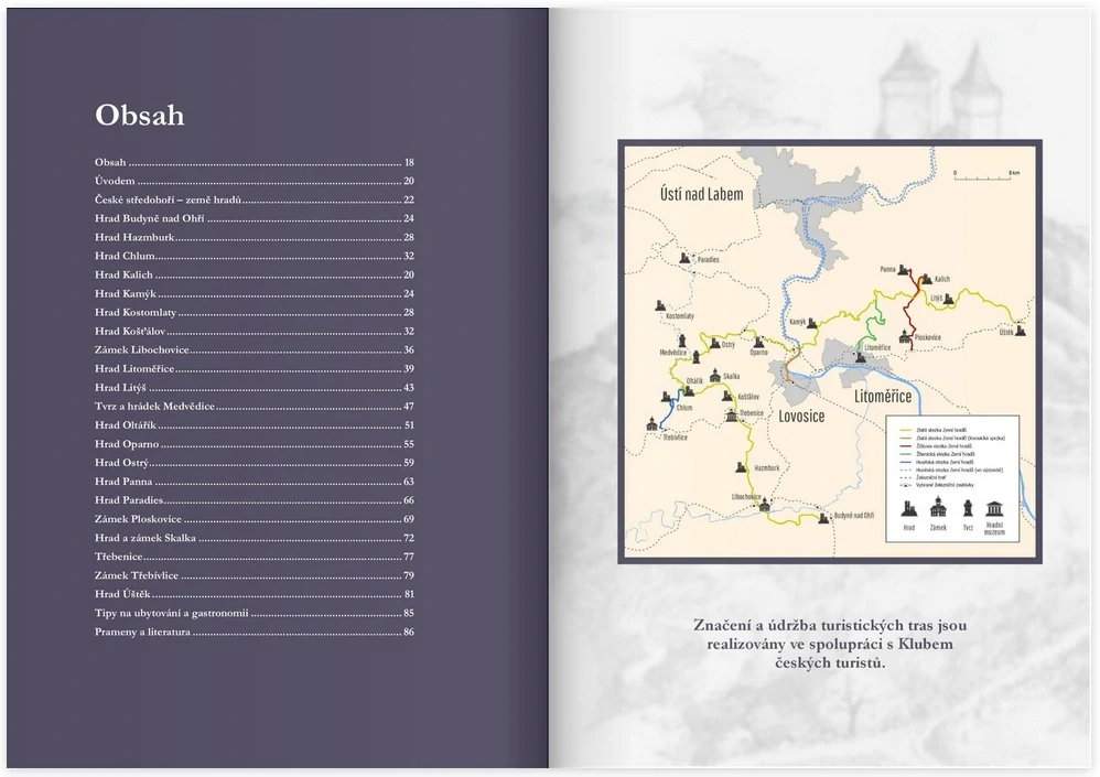 České středohoří - země hradů