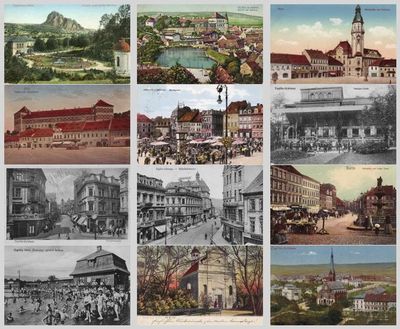 Historické pohlednice Teplic, Bíliny a okolí