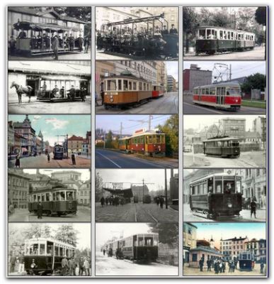 Historie tramvají. Tramvajová doprava v Čechách.