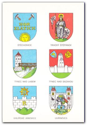 Znaky a pečetě středočeských měst