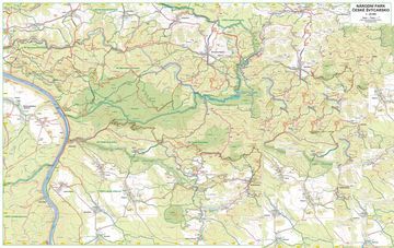 Národní park České Švýcarsko - Oficiální mapa