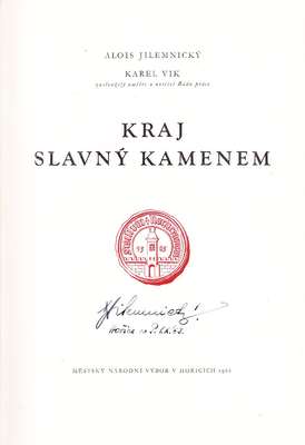 Kraj slavný kamenem