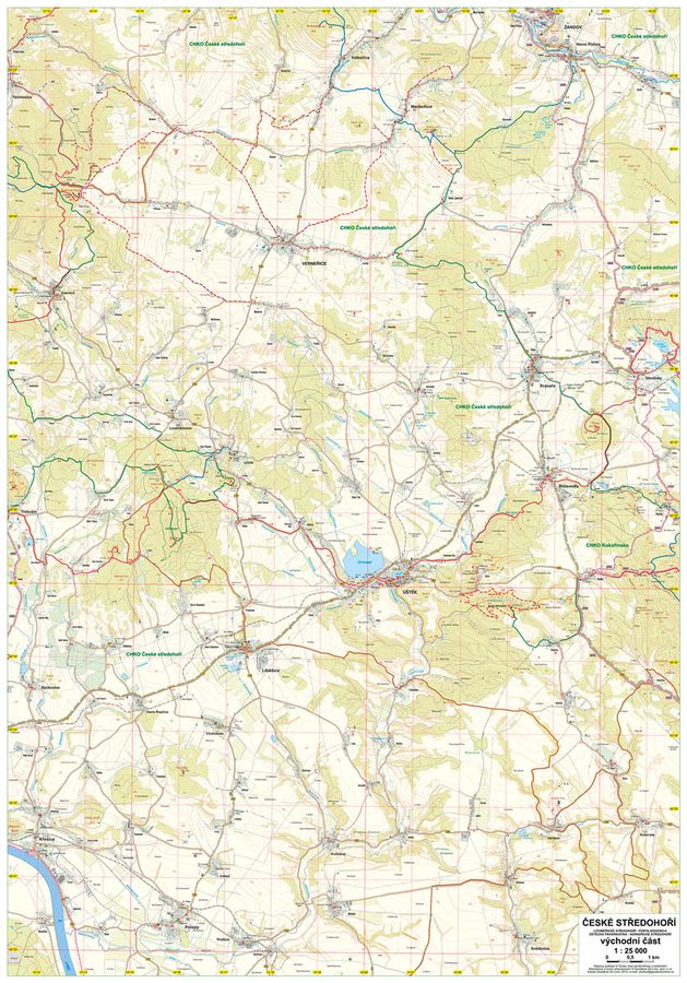 České středohoří. Verneřické středohoří