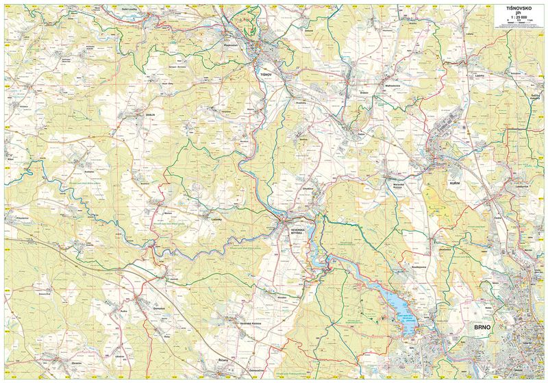 Okolí Brna - Tišnovsko.